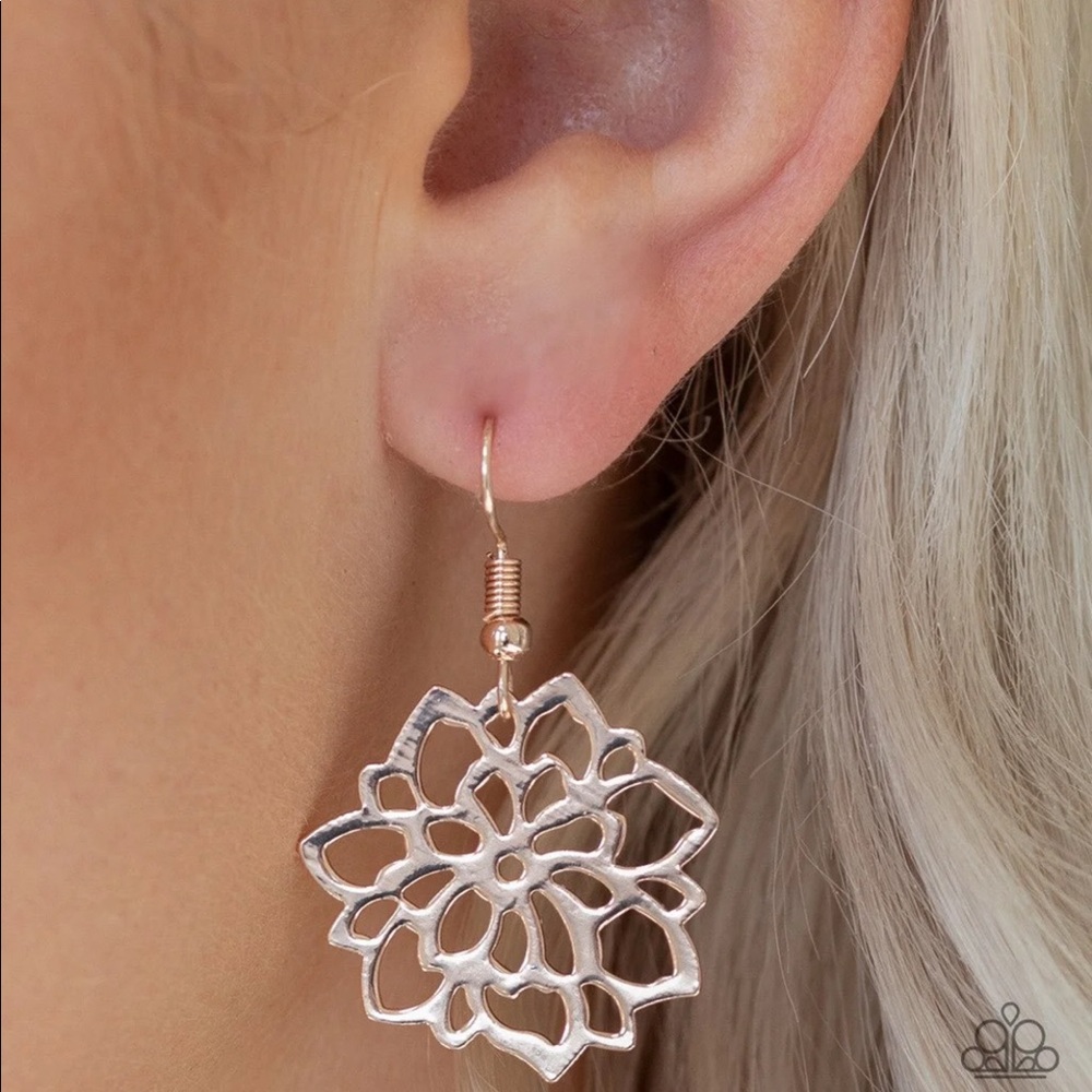 Rose Gold Earrings